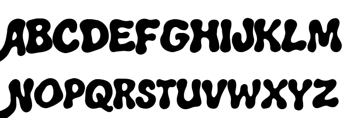 Acidrop Solid Demo Font UPPERCASE