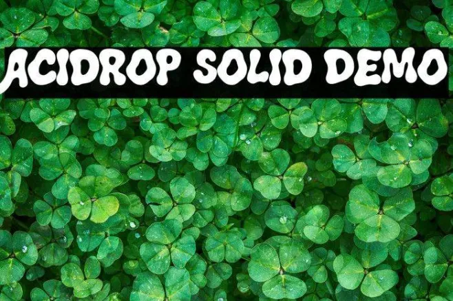 Acidrop Solid Demo Example 2