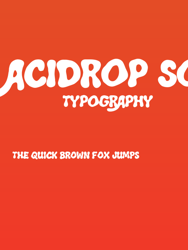Acidrop Solid Demo Poster