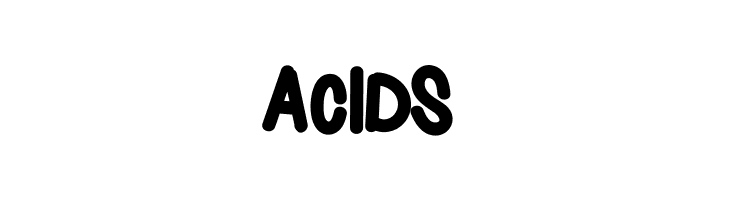 Acids  免费字体下载