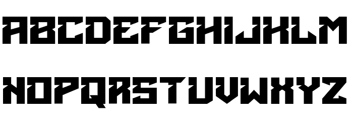 Acients Font LOWERCASE
