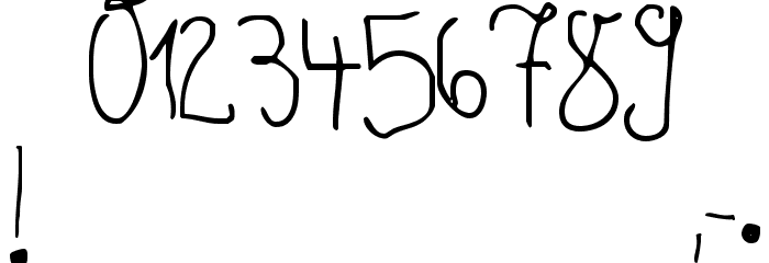 Acki Preschool Font OTHER CHARS