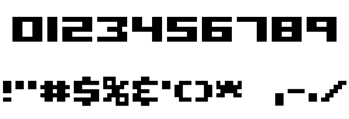 Acknowledge TT -BRK- Font OTHER CHARS