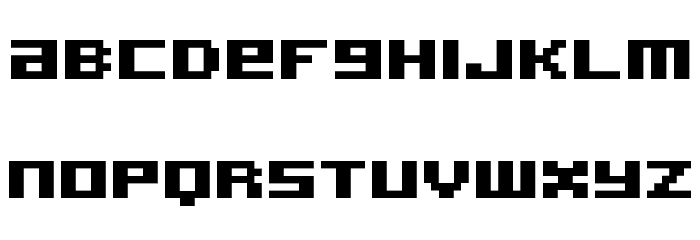 Acknowledge TT -BRK- Font LOWERCASE