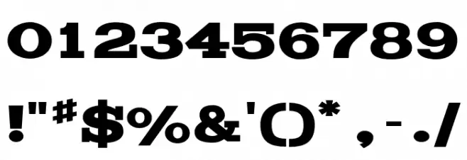 Acknowledgement Font OTHER CHARS