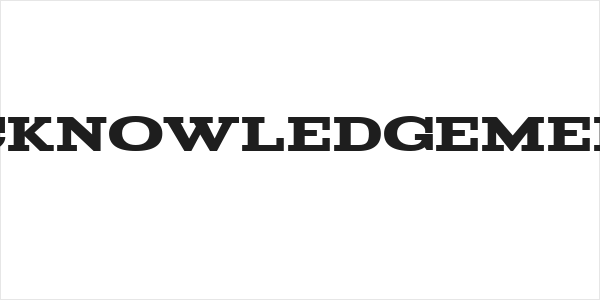 Acknowledgement Logo