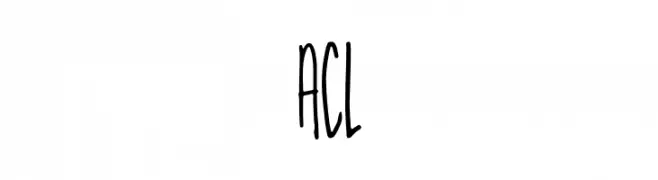 Acl  Frei Schriftart Herunterladen