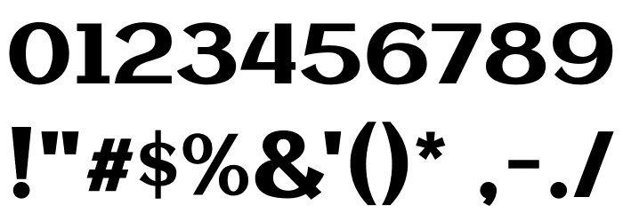 Aclonica Font OTHER CHARS
