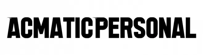Acmatic Personal  Frei Schriftart Herunterladen