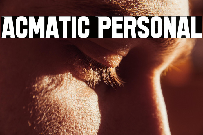 Acmatic Personal Example 3