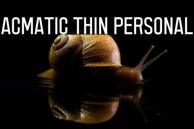 Acmatic Thin Personal Example 1