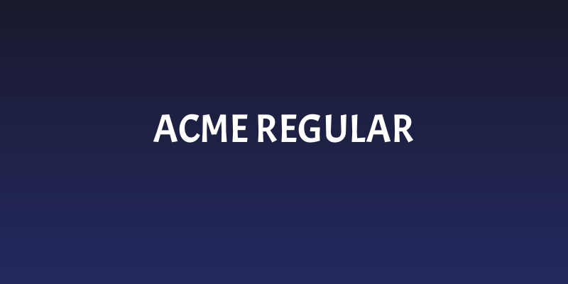 Acme Regular Social Header
