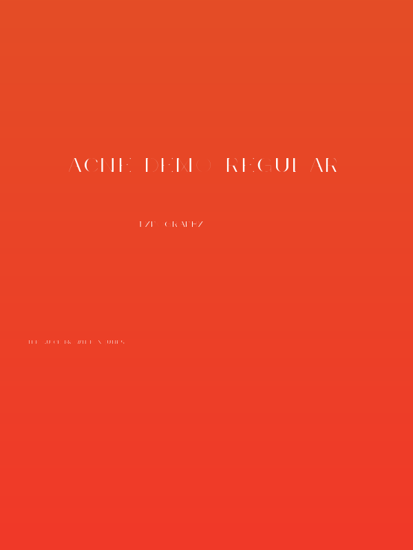 Acne Demo Regular Poster