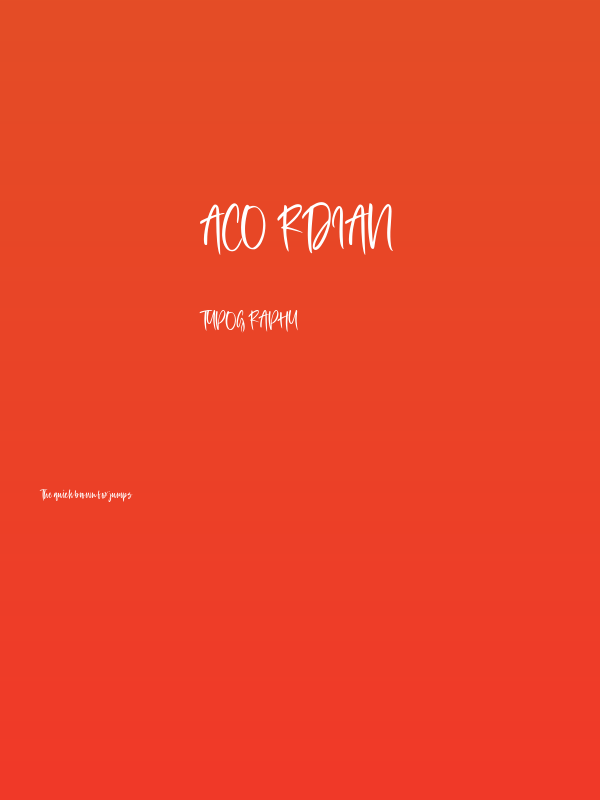 Acordian Poster