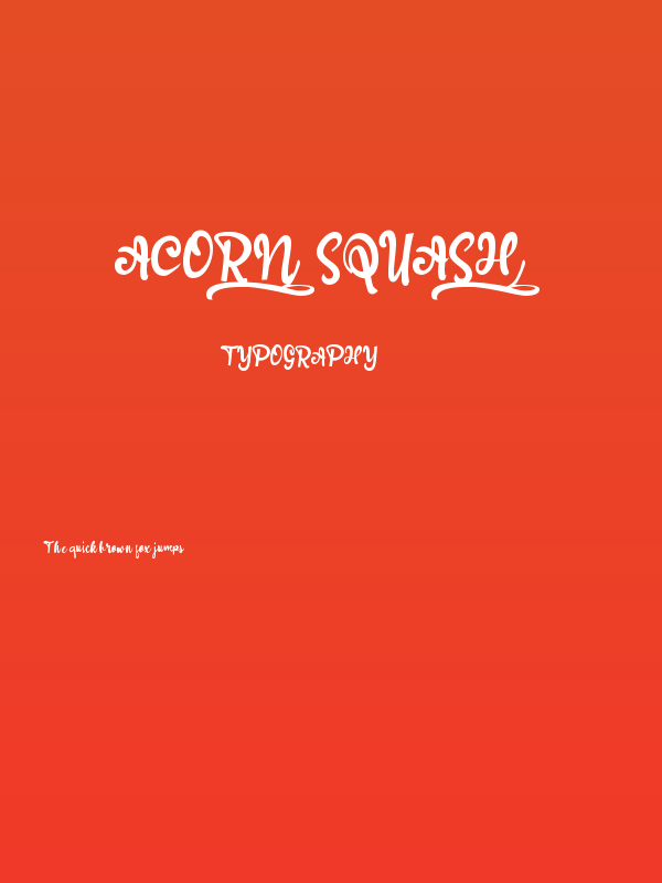 Acorn_Squash_ Poster