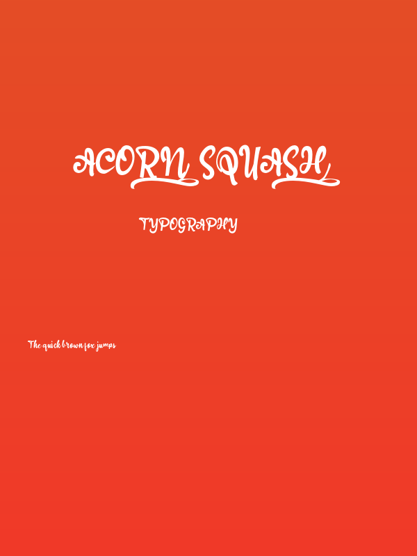 Acorn_Squash_ Poster