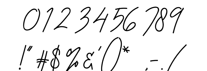 Acoustic Font OTHER CHARS