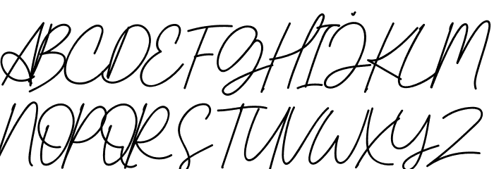Acoustic Font UPPERCASE