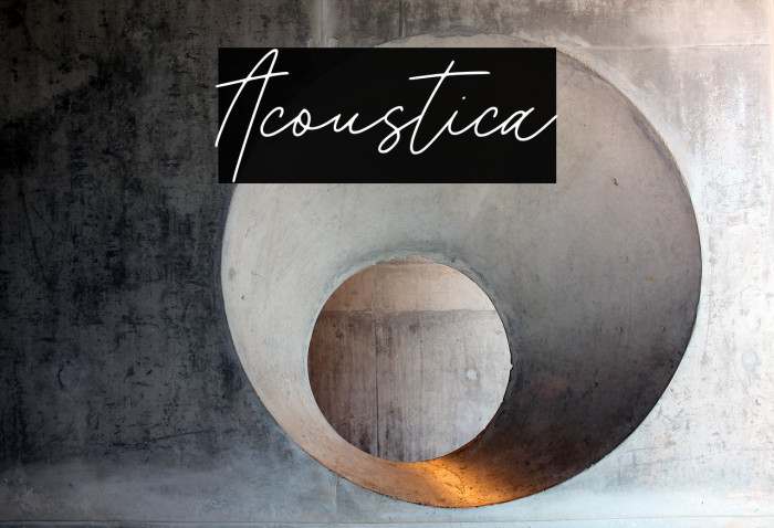 Acoustica Example 1