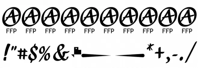 Acratica-Demo Font OTHER CHARS