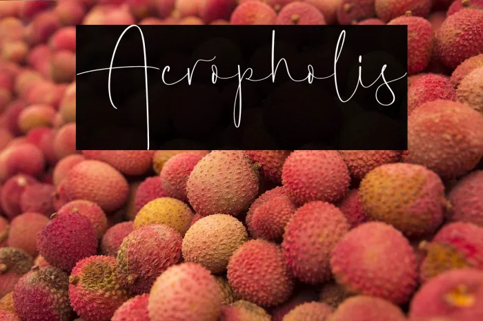 Acropholis Example 3