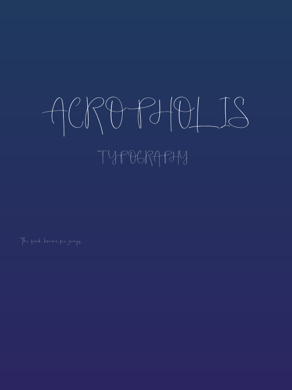 Acropholis Poster