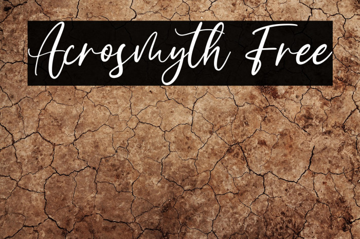 Acrosmyth Free Example 3