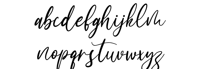 Acrosmyth Free Font LOWERCASE