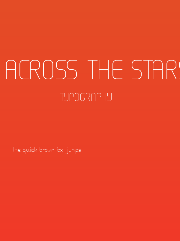 Across The Stars Poster