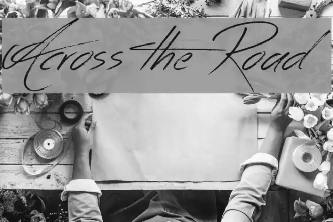 Across the Road Font examples