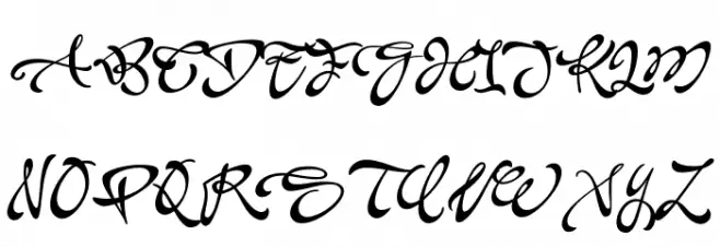 Acryle Script Personal Use Шрифта ВЕРХНИЙ
