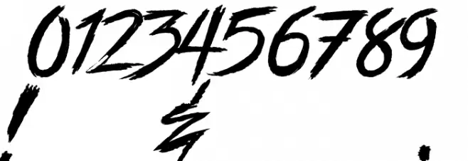 Act of Rejection Font OTHER CHARS