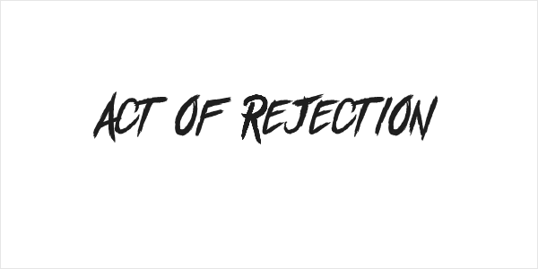Act of Rejection Logo