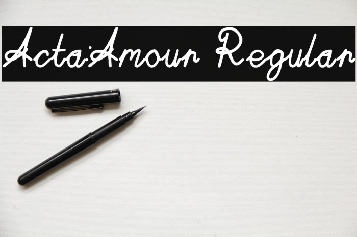 Acta:Amour Regular Example 1