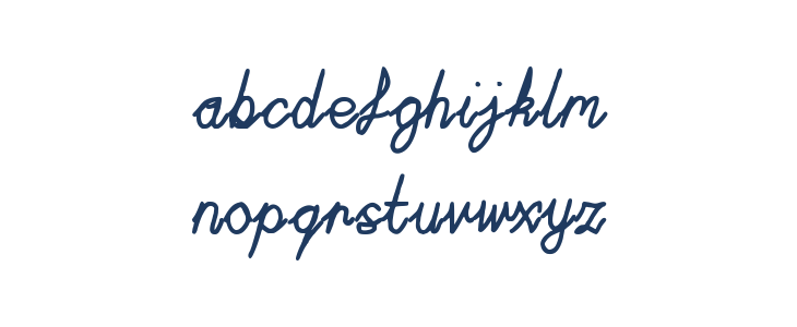 Acta:Amour Regular Lowercase