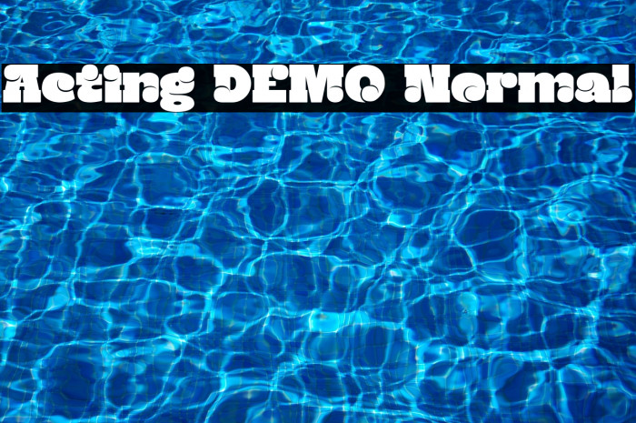 Acting DEMO Normal Example 1