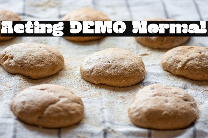 Acting DEMO Normal Example 2