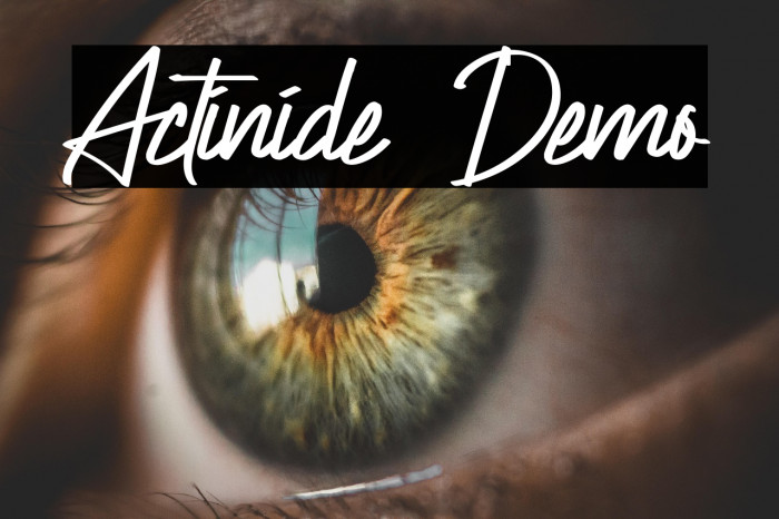 Actinide Demo Example 3