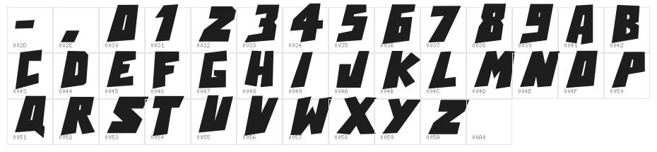 Action Comcs Black Character Map