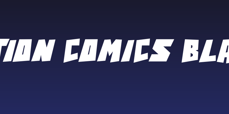 Action Comics Black Social Header