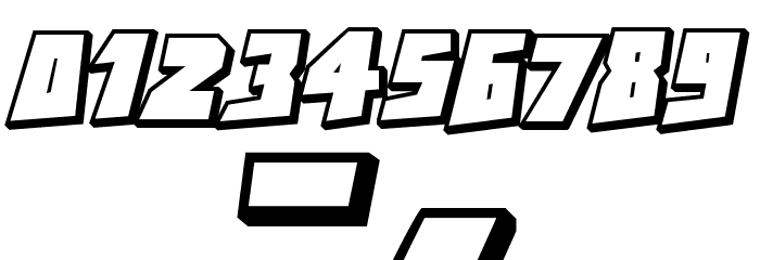 Action Comics Font OTHER CHARS