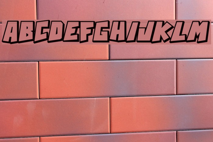 Action Comics Font examples
