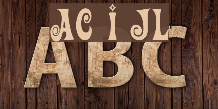 Action Is JL Font examples