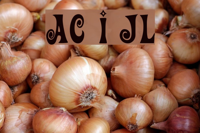 Action Is JL Font examples