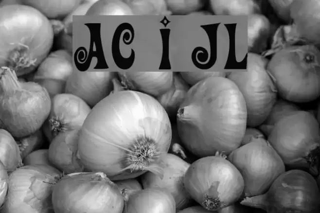 Action Is JL Шрифта examples