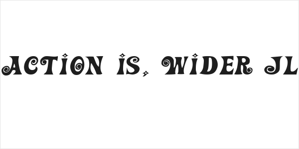 Action Is, Wider JL Logo