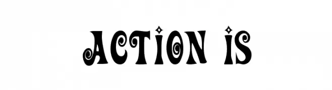 Action Is  Frei Schriftart Herunterladen