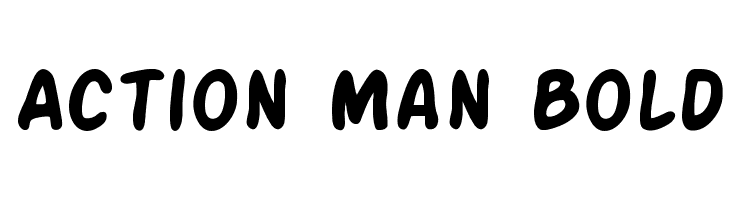Action Man Bold Шрифта