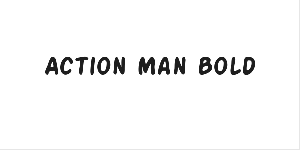Action Man Bold Logo