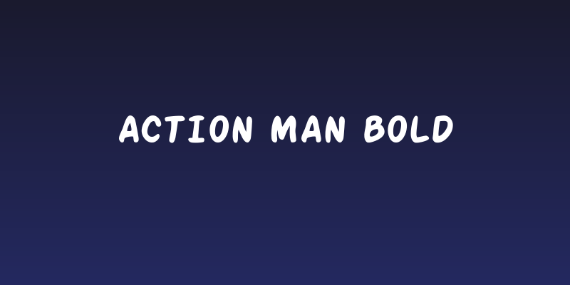 Action Man Bold Social Header
